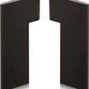 Door Weather Stripping Corner Seal Pad for Therma-Tru, Corner Seal for Therma Tru, Fiber Classic Foam Door Corner Seal Sweep Pads (Brown, 1 Set)