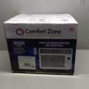 Comfort Zone Window Mounted Room Air Conditioner with Remote Control, 5,000 BTU, Digital Display, 4 Speed Settings, 4 Mode Settings, 24-Hour Timer, Sleep Setting, and Eco Mode