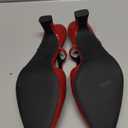 Coutgo Womens Slingback Kitten Heels Closed Pointed Toe Pumps Ankle Strap Work Dress Shoes 9