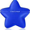 Blulu 30 Pieces Star Stress Ball Bulk Mini Foam Stress Relief Squeeze Ball Toys for School Carnival Reward, Student Prizes, Party Bag Fillers, Hand Exercise