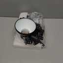 TORCHSTAR Metal Desk Lamp with Clamp, Swing Arm, Architect Adjustable Gooseneck Table Lamp, Clip Desk Lights for Home Office, Work, Study, Reading, E26 Base, Multi-Joint, Black (1 unit)