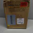 TPN Collapsible Baby Bathtub, Baby Bath Tub with Soft Cushion & Real-Time Thermometer, Baby Bathtub Infant to Toddler Tub (0-36 Months), Portable Newborn Travel Bath tub (Grey)