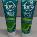 Tom's of Maine ADA Approved Wicked Cool! Fluoride Children's Toothpaste, Natural Toothpaste, Dye Free, No Artificial Preservatives, Mild Mint, 5.1 oz. 2-Pack