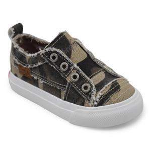 Blowfish Kids Play Natural Camouflage Canvas Ankle-High Sneaker - 11 US
