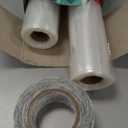 Duck Brand Window Insulation Kit - Winter Seal Kit Fits up to 10 Windows - Rolled Shrink Film Cuts to Size for Easy Indoor Installation - Tape Included - 62 In. by 420 In.- Clear