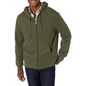 Amazon Essentials Men's Full-Zip Fleece Hoodie L