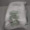 POLYTE 430 GSM Microfiber Oversize Quick Dry Lint Free Bath Towel, 60 x 30 in, 4 Pack (Waffle Weave) (White)