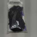 12 inch 40 Stands Interlocking Loc Extensions Human Hair, 0.2cm Width 100% Human Hair Dreadlock Extensions, Soft Human Hair Dreads Extensions, Natural Black (12 inch 40 Strands,1B 0.2cm)