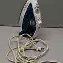 T-fal, Iron, Express Steam Iron for Clothes, Durilium Soleplate, Precision Tip, 30 Second Auto Shut Off, 1600 Watts, Anti-Drip, Ironing, Blue Clothes Iron, FV2886U0