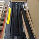 Garage Ceiling Storage Racks 4x8 FT Overhead Garage Storage Rack with Safety Lock, Heavy-Duty Ceiling Mounted Lift System and Storage Organizer, Ideal for Maximizing Overhead Space, 325 Lbs Capacity (Matte Black)