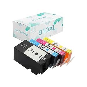 Compatible Ink Cartridges Replacement for HP 910XL 910 XL Ink Cartridges for HP for Officejet Pro 8020 8022 8024 8025 8028 8031 8033 8034 8035 Al0 Printers Combo Pack