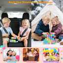 Magnetic Letters Blocks Magnetic Alphabet & Numbers ABC Learning Toys for Kids Colorful Uppercase Lowercase Numbers Math Symbols Emoticons Toys for Boys Girls 216 in 36 pcs
