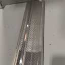 A-M Gutter Guard 5" x 31 Ft Mill Finish Aluminum, Leaf & Debris Protection