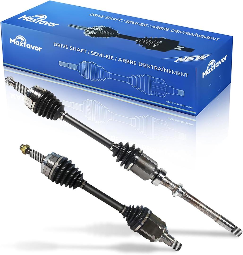 Maxfavor CV Axle Front AWD Fit for 2013 2014 2015 2016 2017 2018 Toyota RAV4 CV Axle 2.5L L4 SE LE XLE Limited 4-Door, CV Axles Joint Shaft Assembly Front Left Right (Passenger Driver) Side