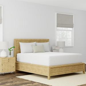 Allerease Soothing Cotton Mattress Pad Clean Boost Queen 60" x 80' x 15" White