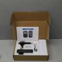 BAFUWEIY Fingerprint Door Lock with Door Knobs Set, Keyless Entry Door Lock Deadbolt with Handle, Smart Front Door Lock Set with APP Control/Fingerprints/Passwords/AutoLock/Easy Installation Black