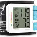 Homedics 700 Series Wrist Cuff Blood Pressure Monitor for Home Use, One-Touch Operation, Accurate Results, 2 Users, with Bluetooth Wireless Technology to The Homedics Health App (Smart)