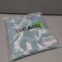 Light Face Men's UPF 50+ Sun Protection Hoodie Shirts Long Sleeve Rash Guard Fishing Hiking SPF UV Shirt Quick Dry (Blue, M)