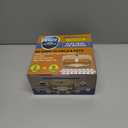 2 Pack Flea Traps for Inside Your Home, Indoor Flea Light, Bed Bug Killer with 8 Sticky Pads & 4 Light Bulb, Odorless Natural Insect Infestation Treatment Trap for Kid Pet (Coffee Brown)