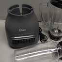 Oster 8-Speed Blender, 6-Cup Glass Jar, with 20 oz Portable Blend-n-Go Cup