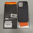 TORRAS Magnetic Slim-Fit for iPhone 16 Pro Max Case 6.9 inch, Ultra-Thin 16 ProMax Phone Case Compatible with MagSafe, Light Anti-Scratch Matte Hard PC Bayer OriginFit, Black