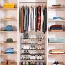 Simple Houseware 5-Tier Shoe Rack Storage Organizer, Bronze