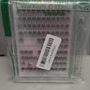 Self Adhesive Eyelashes Natural Self Adhesive Lash Clusters Pre glued Eyelash Clusters zanlufly No Glue Needed Lashes Wispy C-curly Cluster Eyelash extensions 10-16MM Individual Lashes