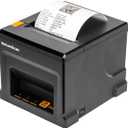 NetumScan 80mm POS Receipt Printer 300mm/s USB Thermal Receipt Printer with Auto Cutter Cash Drawer, USB Ethernet Interface, Support Windows/Mac/Linux, Restaurant Kitchen Printer for ESC/POS
