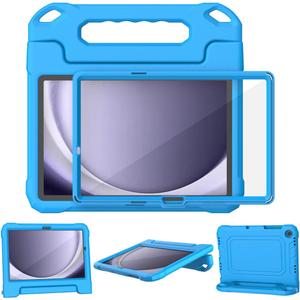 SUPLIK Kids Case for Samsung Galaxy Tab A9 Plus 11 Inch 2023 (SM-X210/X216/X218), Galaxy Tab A9+ 11" Case with Screen Protector, Durable Shockproof Lightweight Handle Stand Cover for Kids, Blue