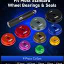 Orion Motor Tech Bearing Press Kit, 10pc Bearing Race and Seal Driver Set with Seal Driver and 9 Bearing Adapters, Seal Installer Bearing Driver Kit for Bearing Installation