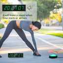 YZ Gym Clock for Home Gym with Start/Stop Button, Interval Timer for Workout, Stopwatch/Countdown Timer with Remote, 12/24H Digital Wall Clock, Portable Home Gym Accessories