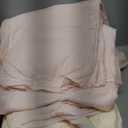 Cozy and Fluffy Crib Blankets for Girls, Toddler Receiving Blankets Light Pink Sakura, Pink, White, Grey