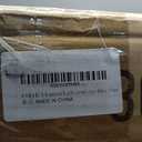 Rack Wall Mounted 2 Tier Wall Rack with Glass Holder, Double Layer Anti-Drop Crossbar, 31.5" Metal Wood Wall Mount Holder for Home Kitchen Dining Room Coffee Shop Bar, Black