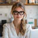 Blue Light Blocking Glasses Women/Men,Rectangular Fashion Retro Frame Fake Glasses,Computer Gaming Glasses,Blue Light Glasses for Woman, Black + Red + Black Pink