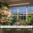 Grow Light with Auto-Timer, Hanging and Standing Grow Lights for Indoor Plants,3 Light Modes, Detachable Full Spectrum Plant Lights for Wide Area Coverage in Indoor Plants (45 in)