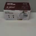 Milk Frother and Steamer, Large Capacity & Detachable Electric Milk Frother, Automatic Warm and Cold Foam Maker, Hot Chocolate Maker, Stainless Steel Jug, 30.44Oz./900ML (Silver)