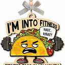 Taco Christmas Ornaments 2025 - Unique Taco Bell Ornament, Funny Food Lover Gift, Hilarious Gifts for Friends and Tree Decor, Funny for Women Men Boys Girls Neighbors