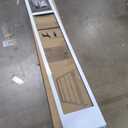 PetSafe Sliding Glass Pet Door - No-Cut DIY Install Doggy Door for Renters - Aluminum Frame - Adjustable Height 75 7/8" to 80 11/16" - Ideal for Large Dogs Up to 100 lb - White