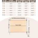 Aoodor Patio Roller Shade 5 x 8 ft HDPE Fabric