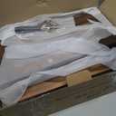 Sunhoo Bread Box for Kitchen Countertop Wooden Bread Storage Container Bin 2 Layer Breadbox Holder Large Capacity Keeper Vintage Farmhouse Food Organizer Pantry Shelf Acrylic Window (Brown)