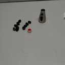 Kitchen Faucet Head Replacement, 3-Function Pull Down Spray Head with 9 Adapters, Compatible with Moen, Delta, American Standard Faucet,etc, Brushed Nickel