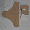 Calvin Klein Women's Invisibles Seamless Thong Panties, 3 Pack