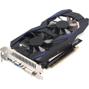 VBESTLIFE 1050Ti 4GB Graphics Card, DDR5 128Bit GPU, 700MHz PCIE 2.0 Gaming Video Card, Desktop Computer Graphics Card with Dual Cooling Fan