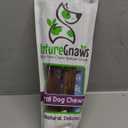 Nature Gnaws Large Bully Sticks for Dogs 11-12" (5 Count) - Thick Long Lasting for Aggressive Chewers and Large Dogs - Natural Beef Dog Chew Bones, Best By: 12/2025