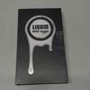 Liquid Metal Frameless Case for iPhone 15 Pro with Mag Safe Kickstand 360 Rotatable, Bezel Less Slim Hard Shockproof Ultra Thin for iPhone 15Pro Case with Ring Holder Stand for Men, Natural