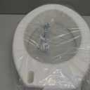 Carex Toilet Seat Riser, Elongated Raised Toilet Seat Adds 3.5 inches to Toilet Height, for Assistance Bending or Sitting, 300 Pound Weight Capacity Toilet Riser