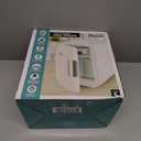 Cooluli Mini Fridge for Bedroom - Car, Office Desk & Dorm Room - Portable 4L/6 Can Electric Plug In Cooler & Warmer for Food, Drinks, Skincare Beauty & Makeup - 12v AC/DC & Exclusive USB Option, White