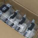 5 Pack 37oz Large Glass Food Storage Containers with Lids, Lunch Meal Prep Containers Boxes with Leak Proof Lids for Oven Freezer Microwave, Dishwasher Safe