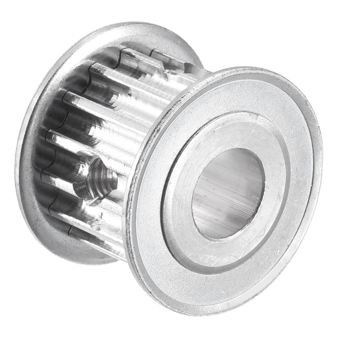 MECCANIXITY 5M 15Teeth Timing Pulley Synchronous Wheel Belt Drive Without Step 20mm Height 5mm Pitch 10mm Bore for Belt, 3D Printer, CNC
