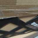 Barrette 2' H x 4' W Classic Black Lattice, 
Tolerant of extreme heat and cold
Available in a variety of colors
Grid opening: 2-7/8 in.